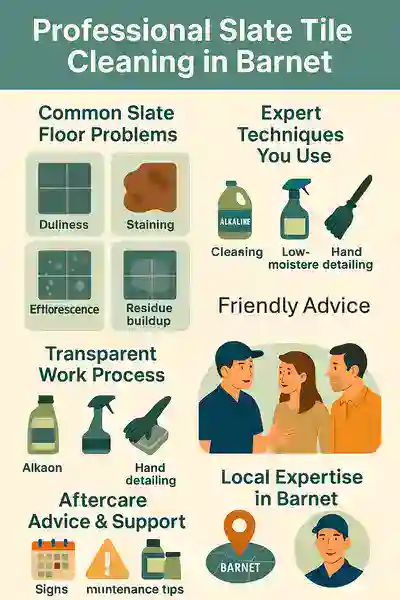 Slate Tile Cleaning Services in Barnet: Professional Assistance